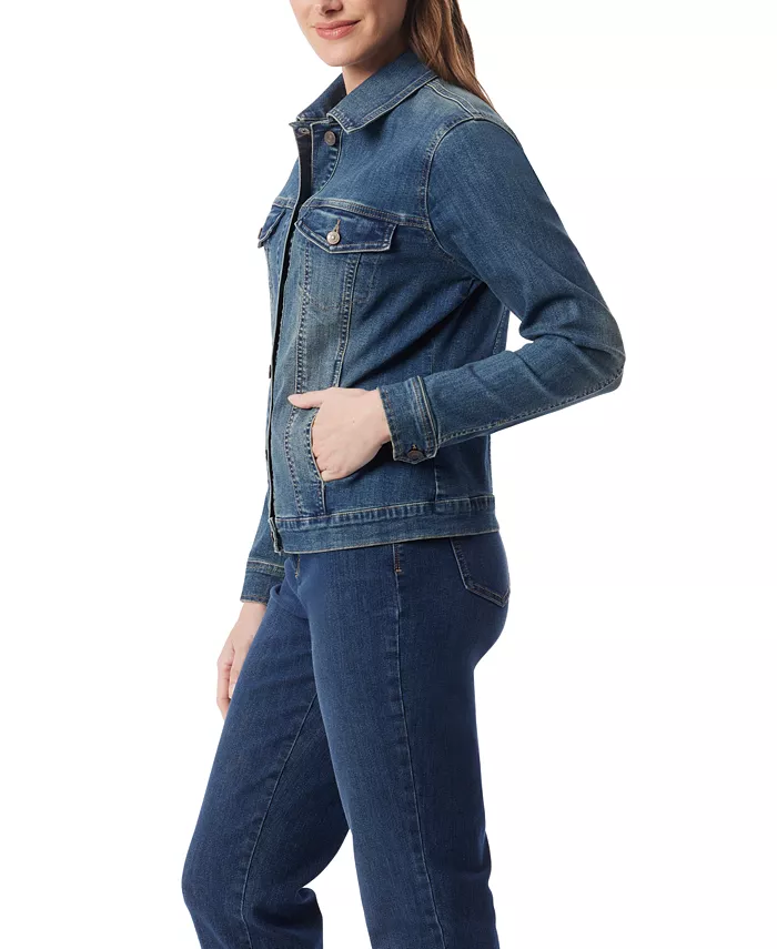 Women's Amanda Long Sleeve Denim Jacket - thumbnail 2