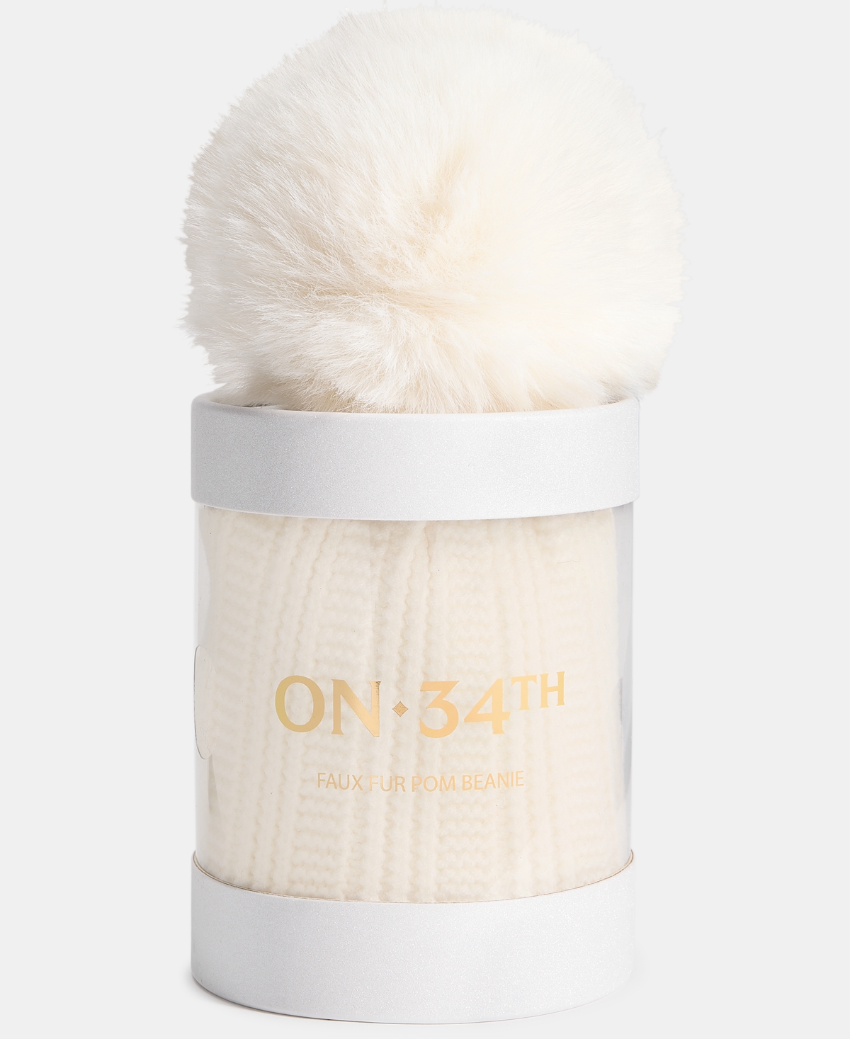 On 34th Boxed Rib-knit Beanie, Macy's Exclusive In Blue