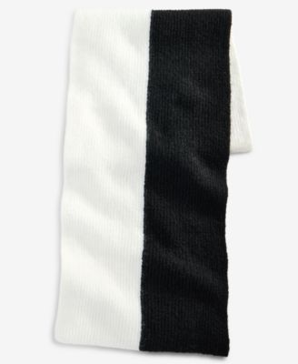 Brushed Rib Colorblocked Scarf, Macy's Exclusive