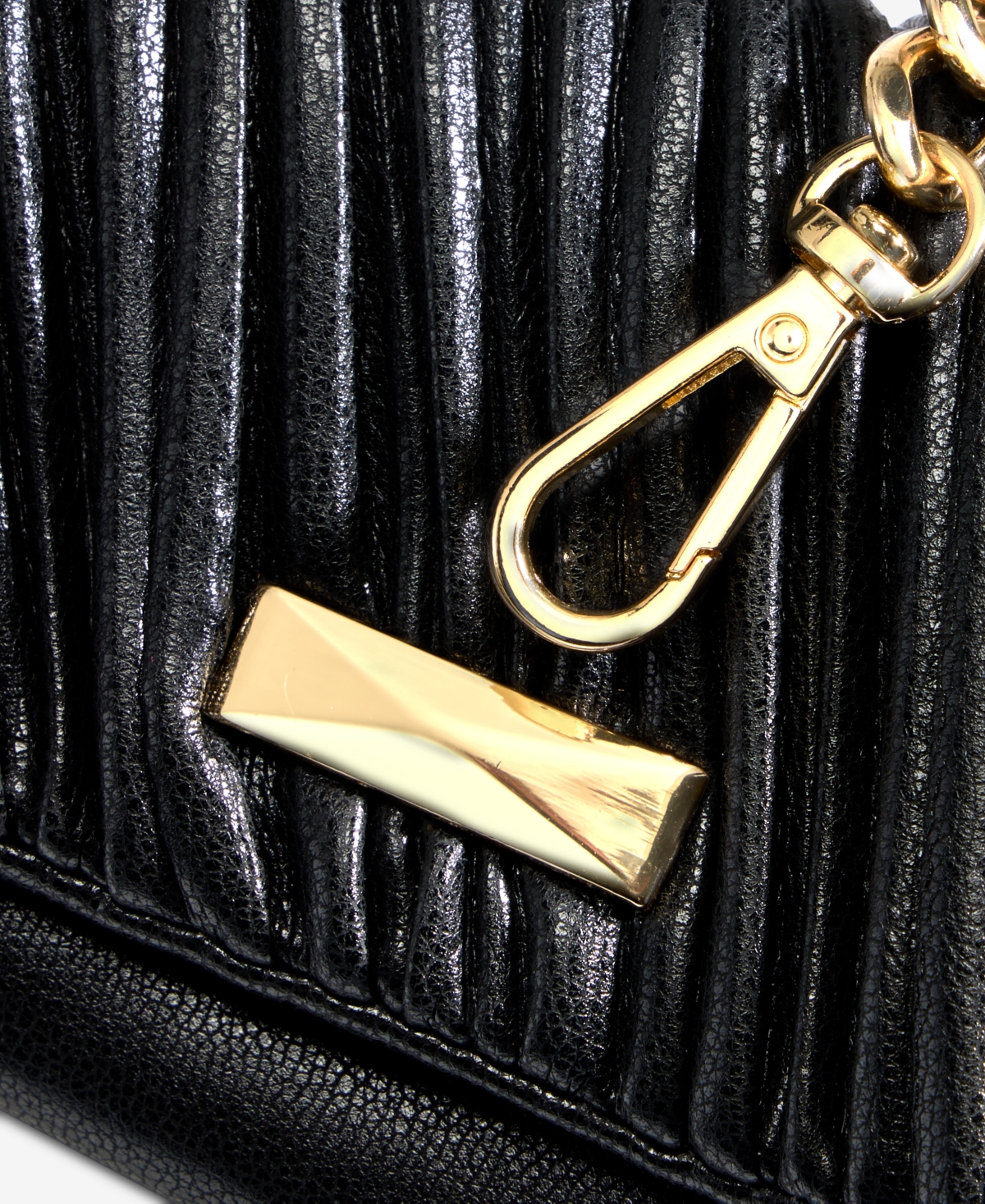 Inc International Concepts Taylah Ruched Mini Bag, Macy's Exclusive In Black