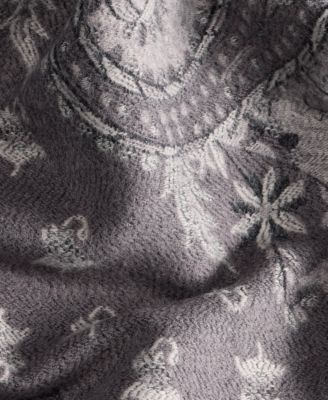 Paisley Jacquard Scarf Wrap, Macy's Exclusive