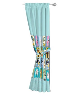 Bluey Curtains for Kids Bedroom 4-Piece Drape Set Pack of 2