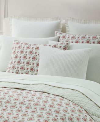 Maren Cotton Diamond-Stitch Sham, King