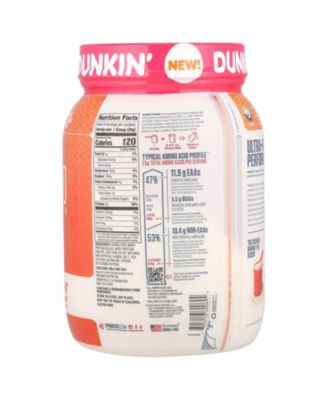 ISO100 Hydrolyzed  100% Whey Protein Isolate  Dunkin Glazed Donut  -  1.34 lb (610