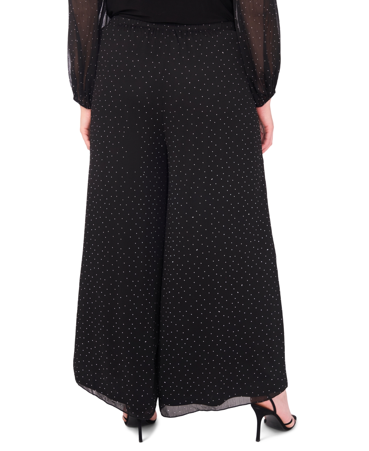 Msk Women's Palazzo Pull-On Pants