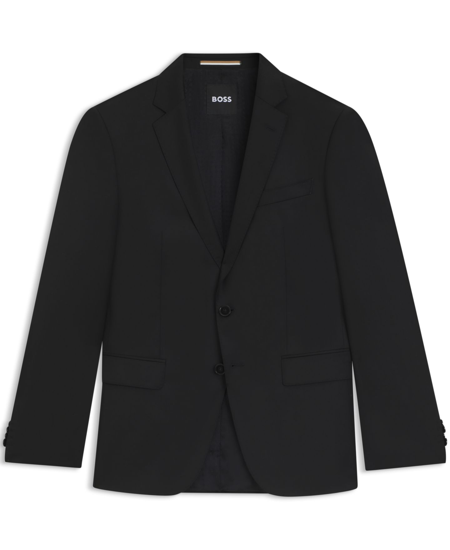 Мужская куртка Hugo Boss BOSS Single-Breasted, цвет: Чёрный — фото 5
