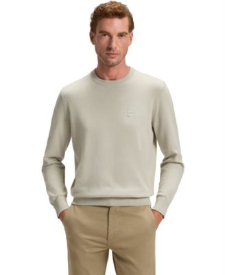 Hugo Boss - Men's Cotton-Cashmere Regular-Fit Sweater