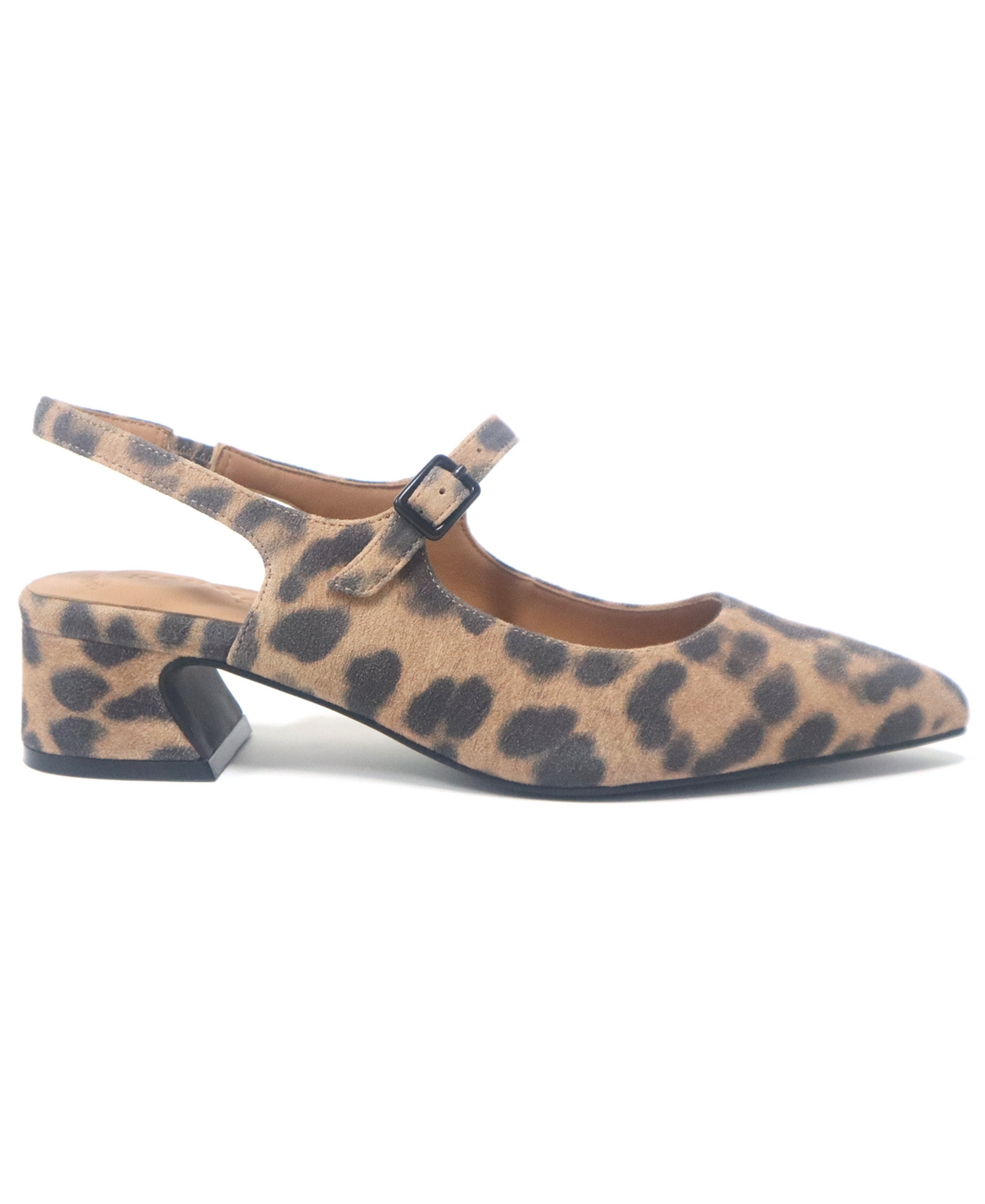 Gentle Souls Women's Gladys Fierce Felin Slingback Pumps In Brown