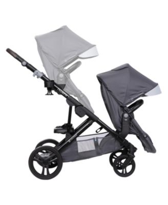 Baby Second Seat for Morph Single to Double Stroller - Dash Grey