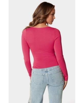 Embelished Long Sleeve Sweater