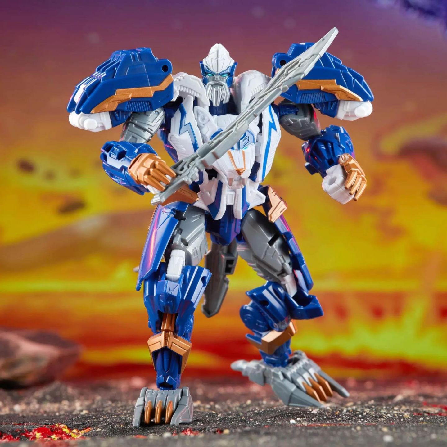 Детская фигурка Transformers Prime Universe Thundertron 7" Voyager Class, от 8 лет — фото 9