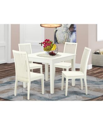 Dining Room Set Linen White