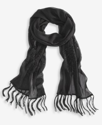 I.N.C. International Concepts - Beaded Fringe Evening Wrap