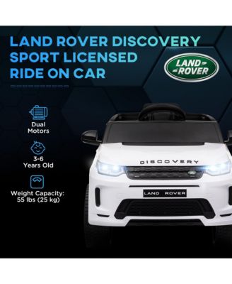 Land Rover Licensed 12V Kids Ride on Car w/ Soft Start,