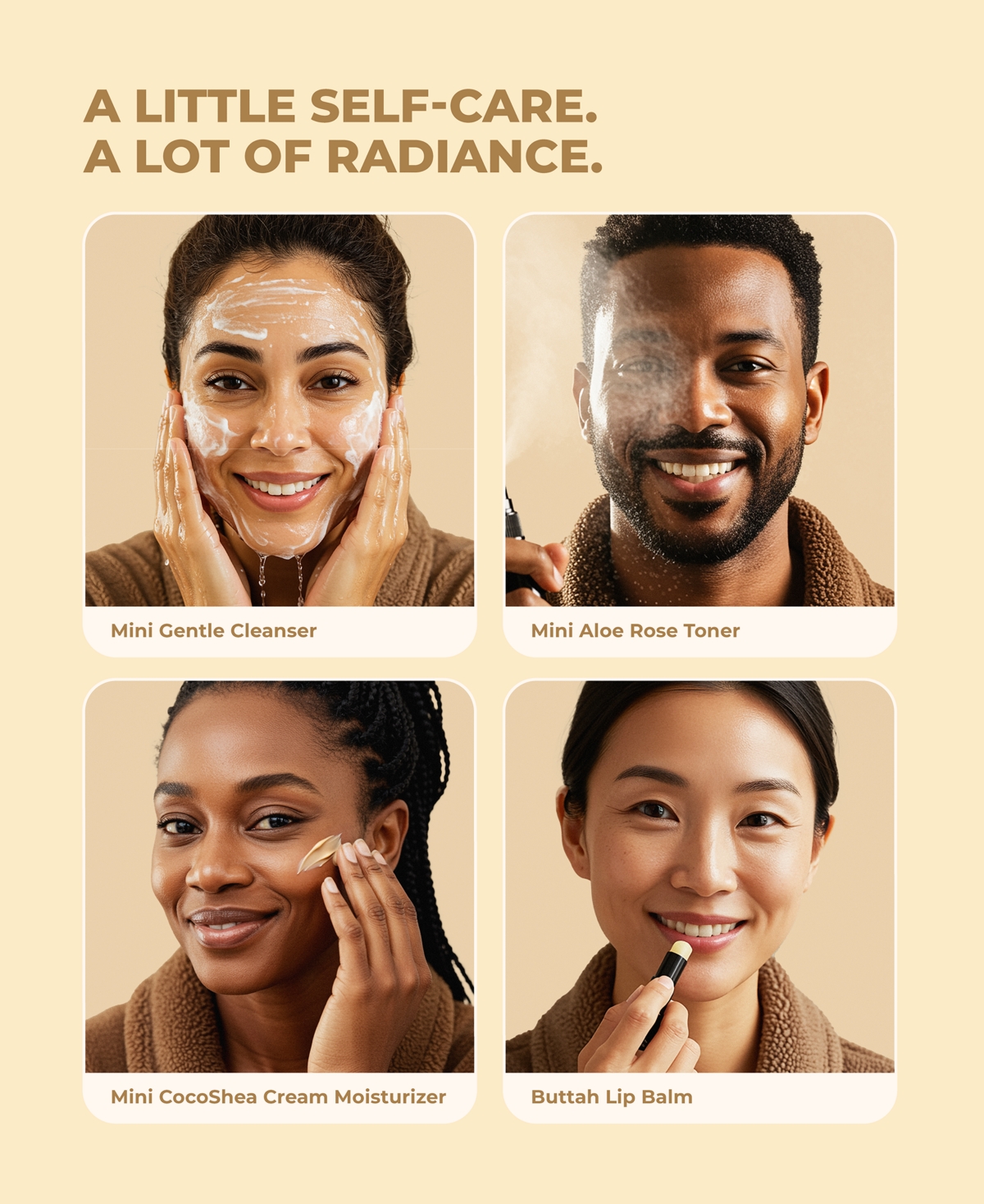 Buttah Skin 4-Pc. Glow On The Go Set