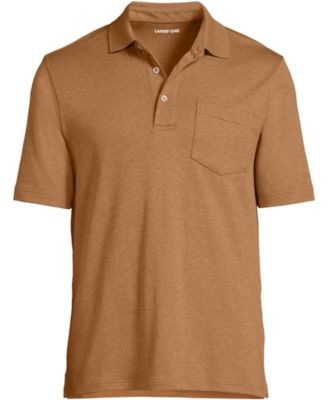 Men's Short Sleeve Cotton Supima Polo Shirt with Pocket