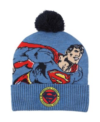 Superman Big Boys' Hat and Gloves, 2-Piece Set