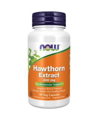 Now Foods Hawthorn Extract 300 mg 90 Vcaps 15$