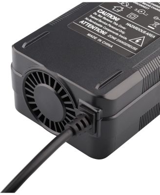 48V Lithium Battery Charger, 54.6V Output, Adapter for 13 Series 25Ah-14Ah Lithium Batteries