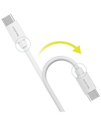USB-C to USB-C Charging Cable - Pack of 3 (OTDCUSBCTC6WHX3)