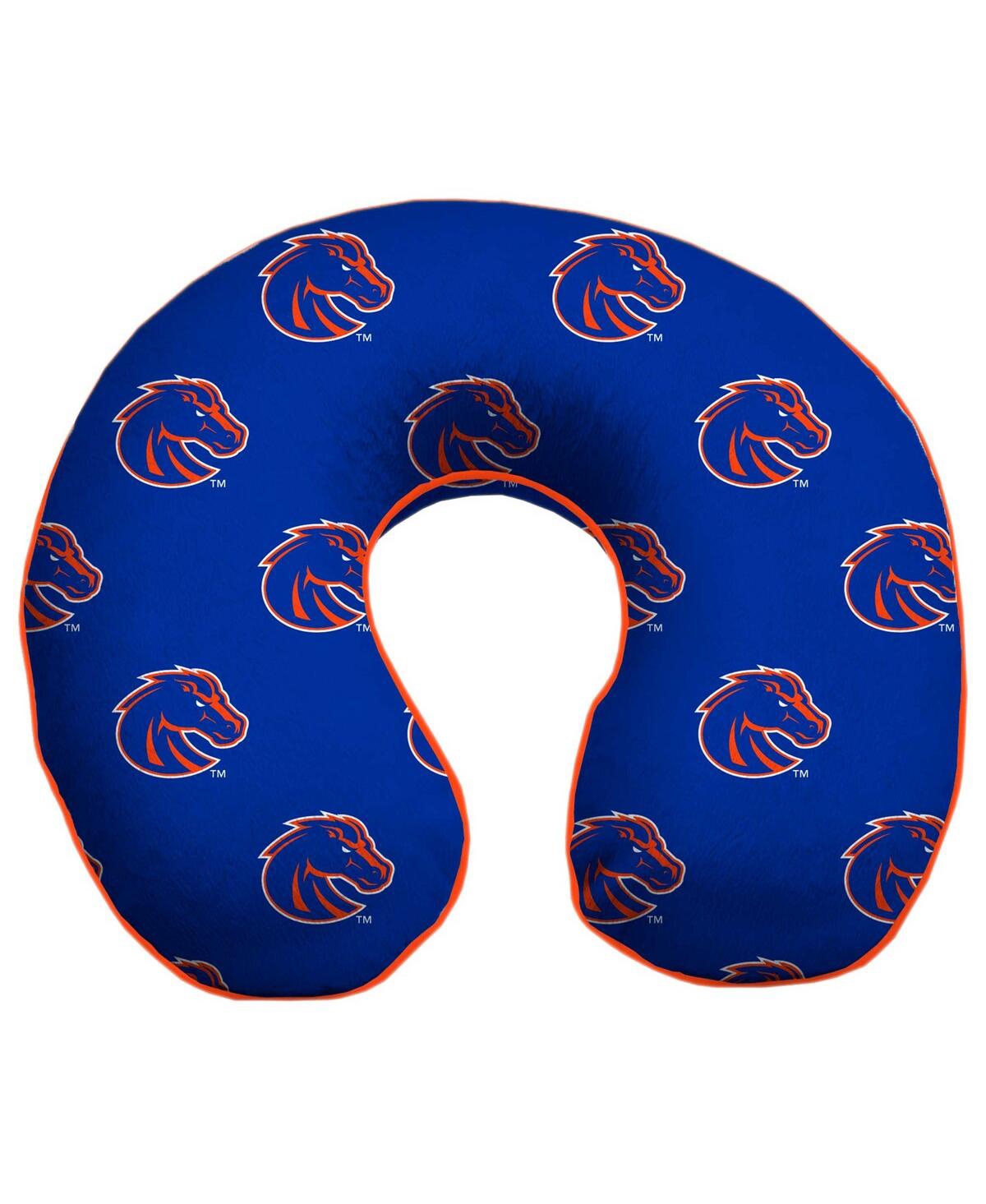 Pegasus Home Fashions Boise State Broncos Travel Memory Foam Pillow In Transparent