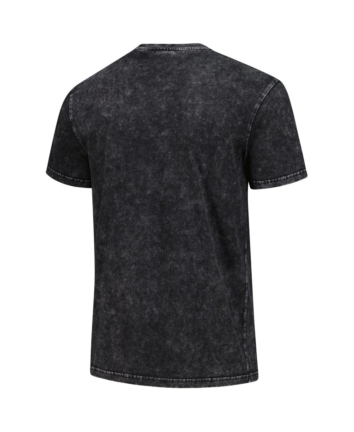 Lids Men'sâ Black Playboy Distressed Oversized Rabbit T-shirt In Black