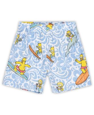 Baby Boys and Girls Light Blue The Simpsons Cowabunga Cabana Set