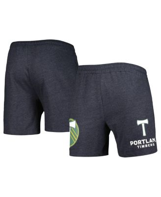 Concepts Sport - Men's Charcoal Portland Timbers Multi-Logo Shorts