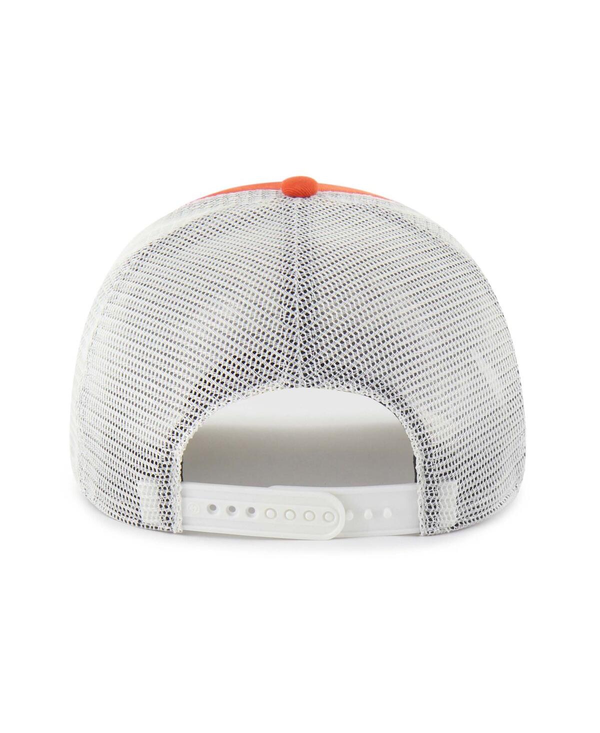 47 Brand Men's And Women's Orange Oregon State Beavers Contemporary Basics Foundation Trucker Hitch Adjustabl In Brown