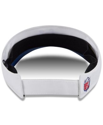 Men's White/Royal Indianapolis Colts 2025 NFL Training Camp Adjustable Visor Hat