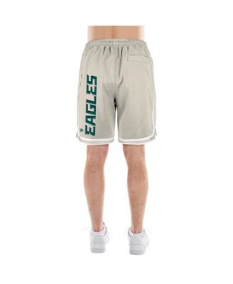 Men's Light Beige Philadelphia Eagles Stone Multi Patch Shorts