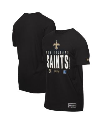 New Era - Men's Black New Orleans Saints 2025 NFL Training Camp T-Shirt