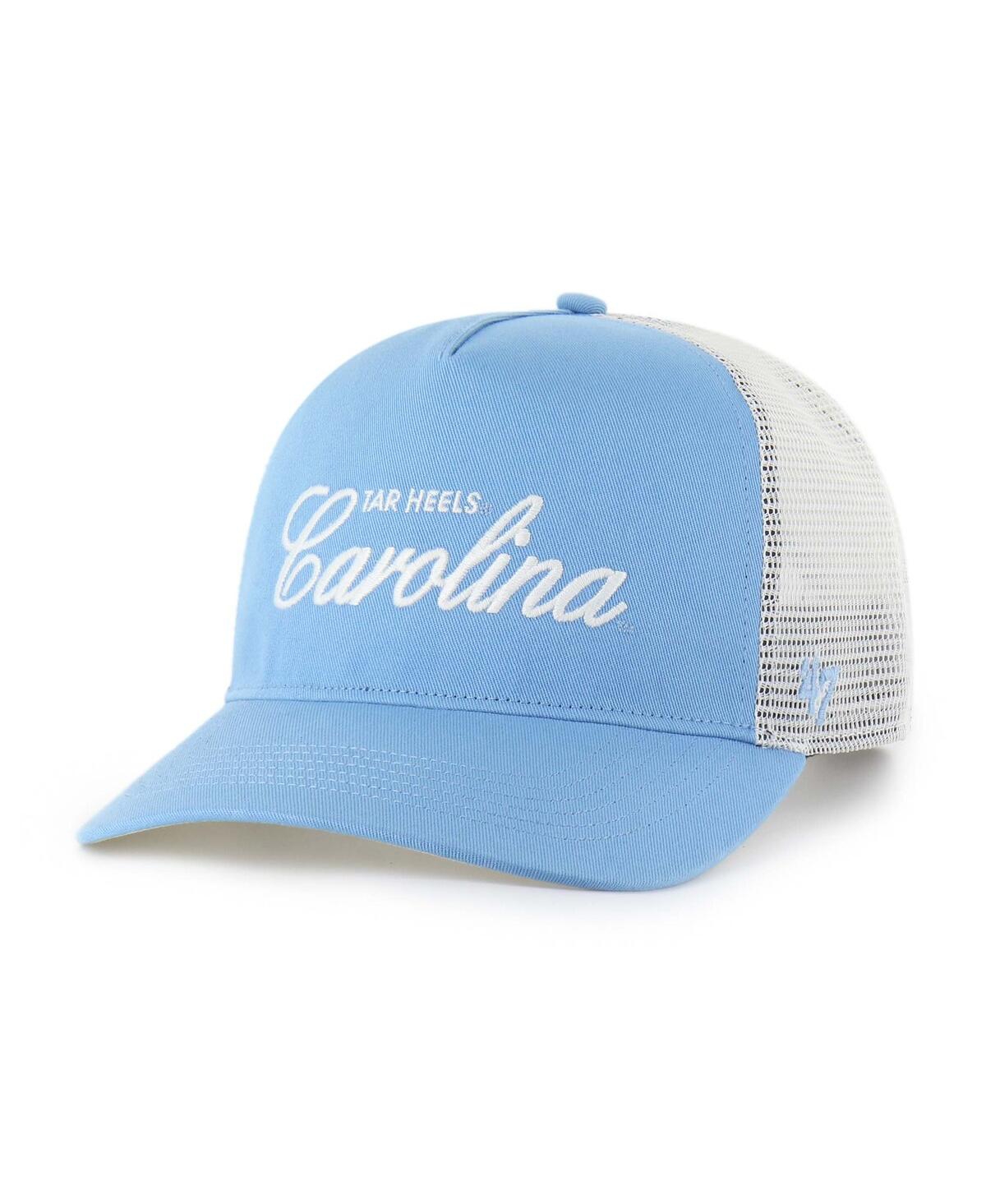 47 Brand Men's And Women's Light Blue North Carolina Tar Heels Contemporary Basics Foundation Trucker Hitch A In Multi