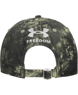 Men's Camo Auburn Tigers Freedom Collection Blitzing Performance Adjustable Hat