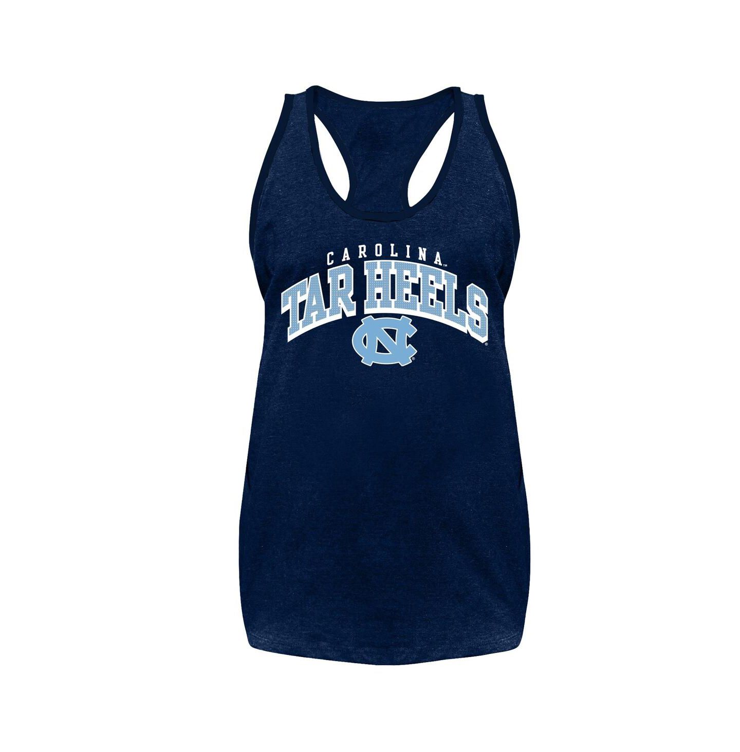 Женские топы Fanatics Navy North Carolina Tar Heels Plus Size Arch — фото 3