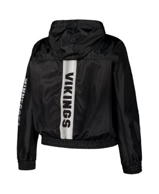 Women's Black Minnesota Vikings Full-Zip Jacket