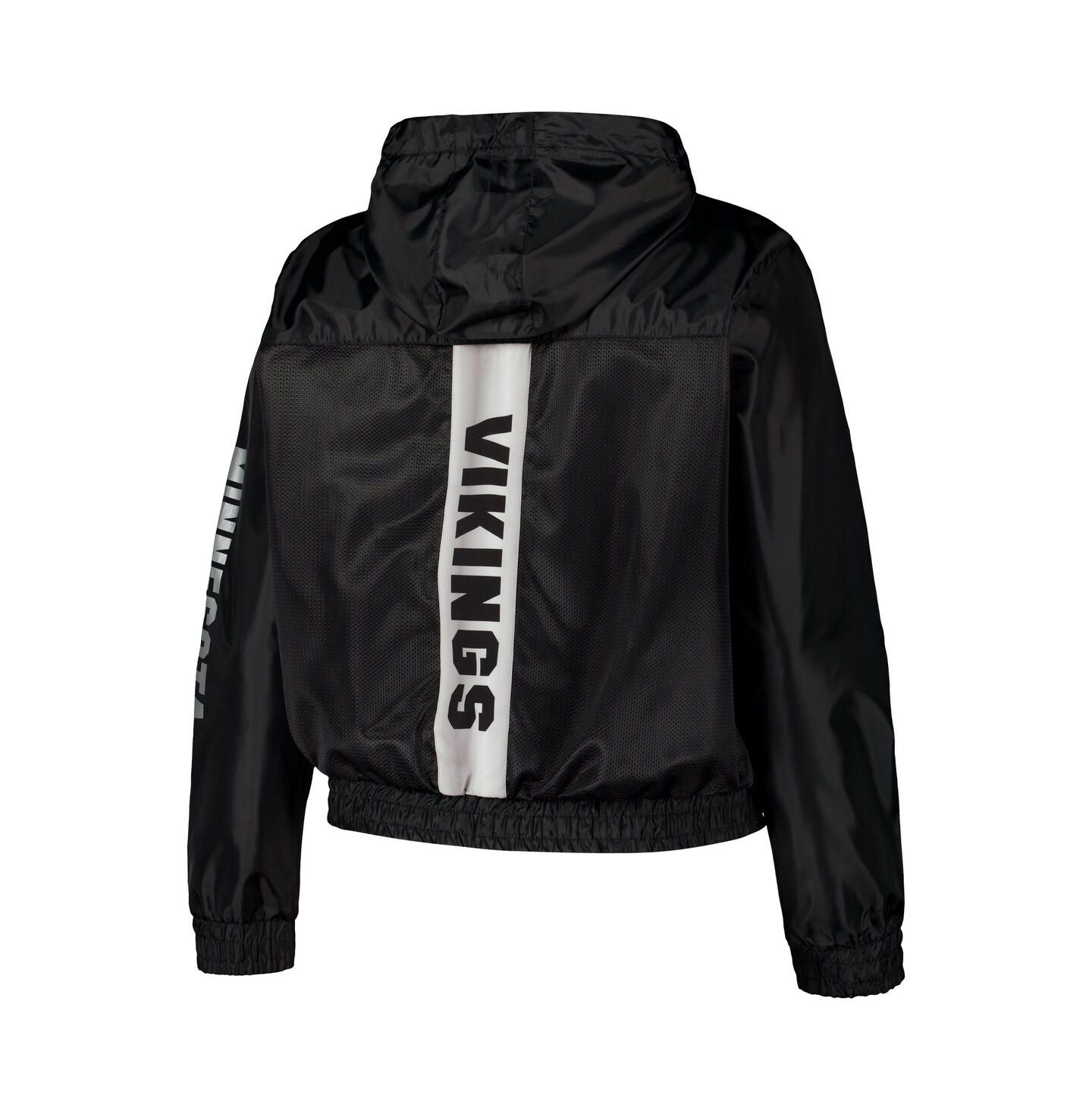 Женская куртка Fanatics Black Minnesota Vikings Full-Zip — фото 2