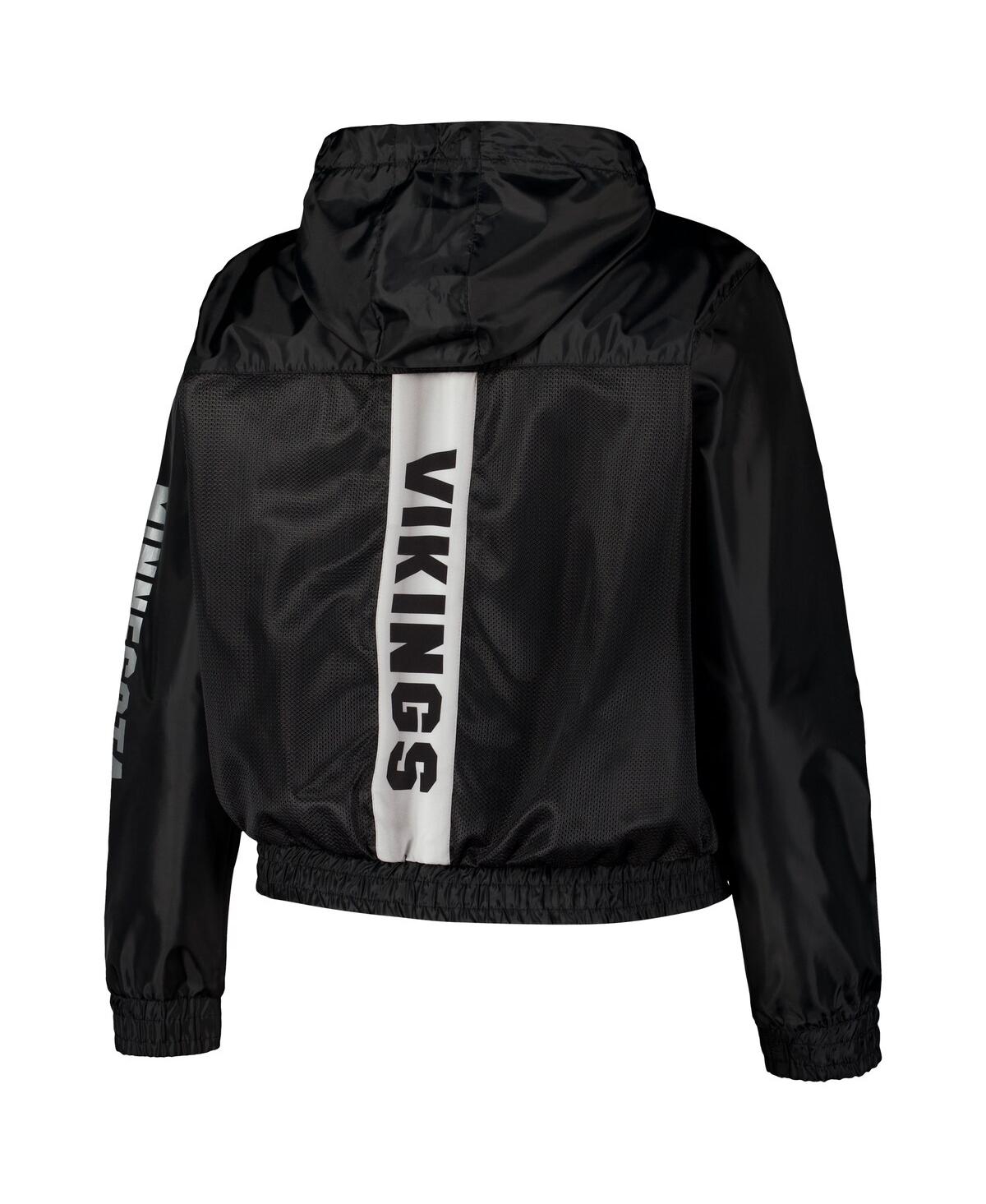 Fanatics Women's Black Minnesota Vikings Full-zip Jacket In Black