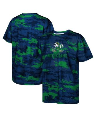 Outerstuff - Big Boys and Girls Navy Notre Dame Fighting Irish Scrimmage Sublimated T-Shirt