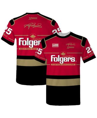 Hendrick Motorsports Team Collection - Men's Red Tim Richmond Folgers Legend Uniform T-Shirt