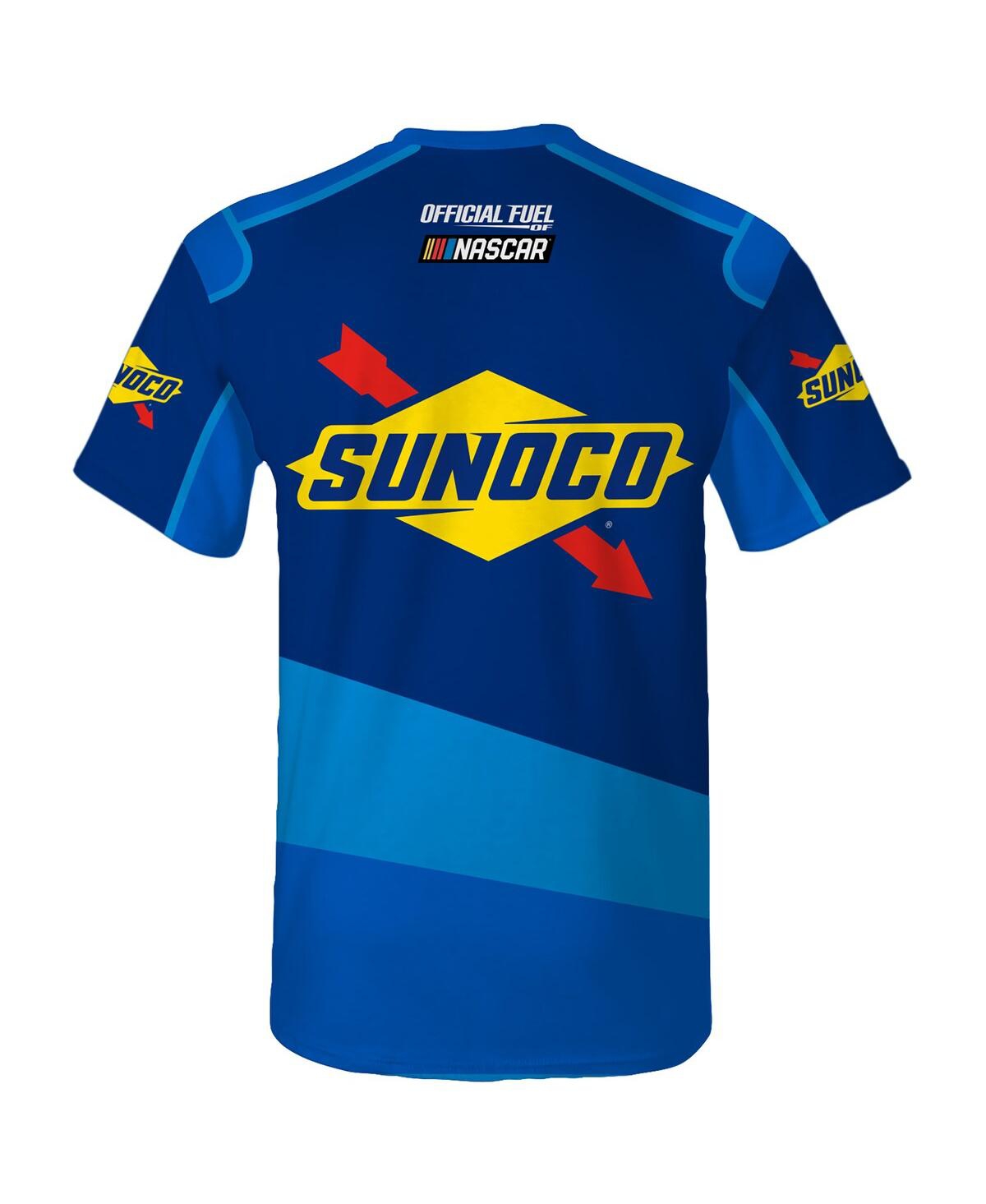 Checkered Flag Sports Men's Blue Nascar Sunoco Legend Uniform T-shirt In Blue