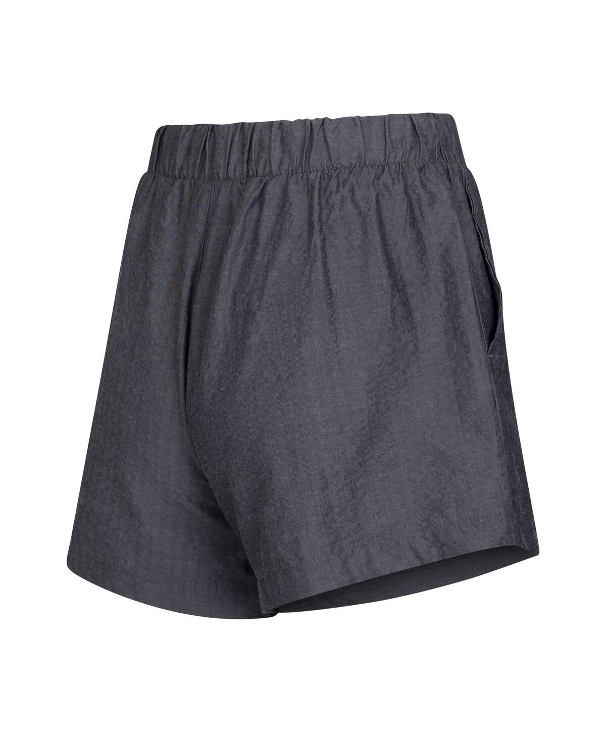 Concepts Sport Women's 2-pack Charcoal Dallas Stars Boxer Shorts Set In Black
