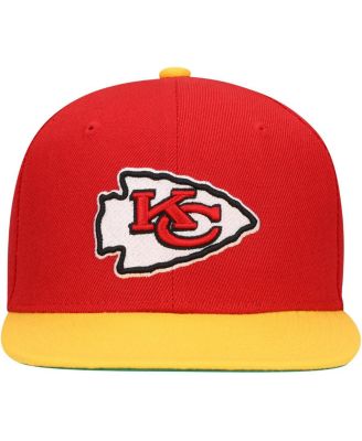 Big Boys and Girls Red Kansas City Chiefs Team Two-Tone Snapback Hat