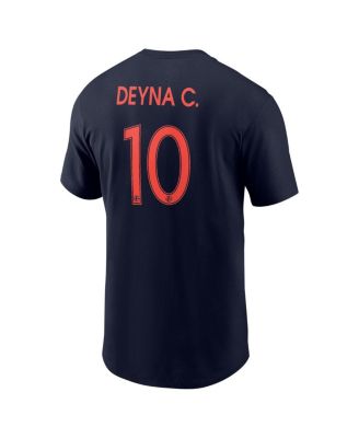Men's Deyna Castellanos Navy Bay FC Core Crew Neck T-Shirt