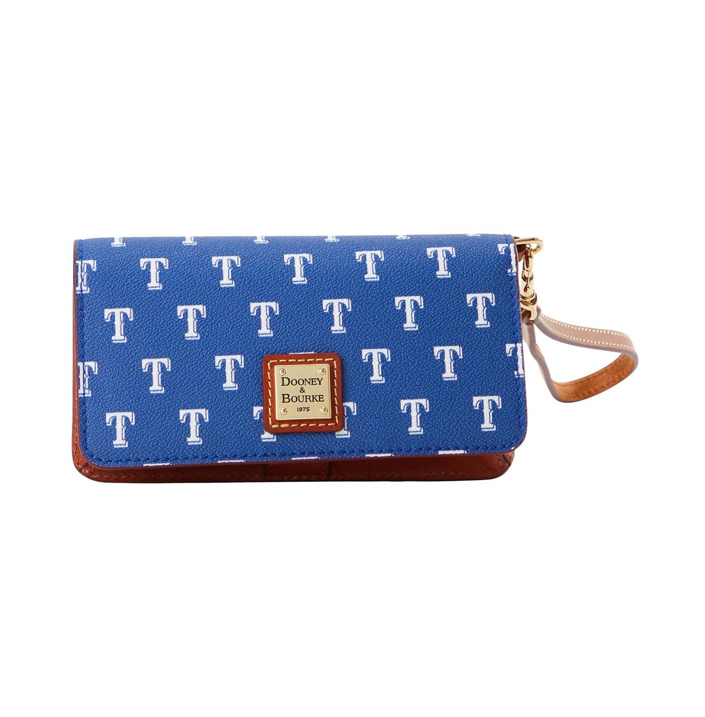 Женская сумка Dooney & Bourke Texas Rangers Fey Phone Wristlet — фото 1