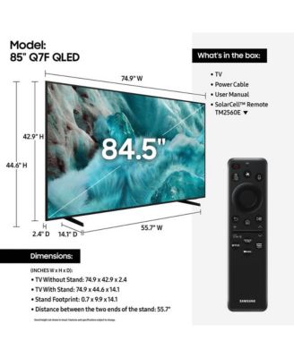 85" Class QN7F Series QLED 4K UHD Vision AI Smart TV - QN85Q7FAAFXZA