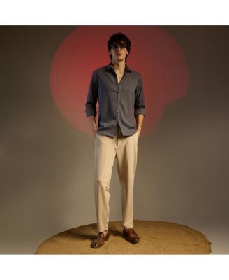 Solid Seersucker Shirt