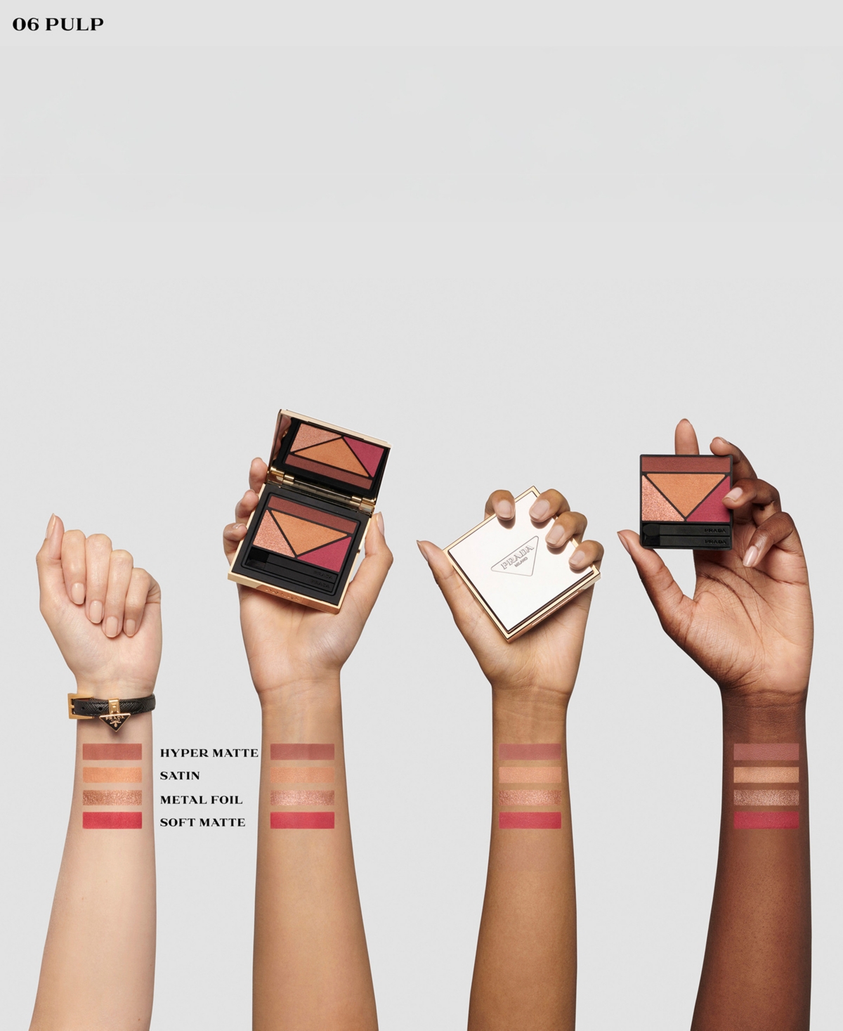 Prada Beauty Dimensions Refillable Holo Nude Eyeshadow