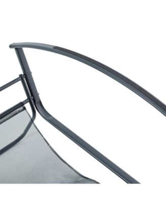 Rocking Chair with Extra-Wide leather Upholstered Gliding Chair Boucle Reclining Chair