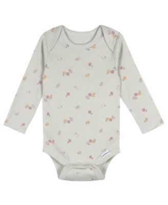 Baby Girls' 5-Pack Long Sleeve Bodysuits